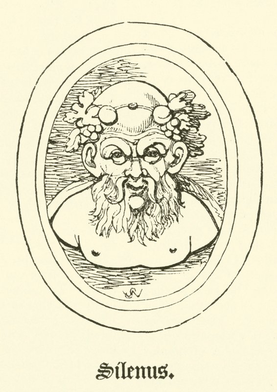 Silenus (gravura) de English School