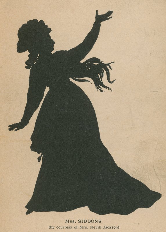 Silueta, de, sra. Siddons de English School