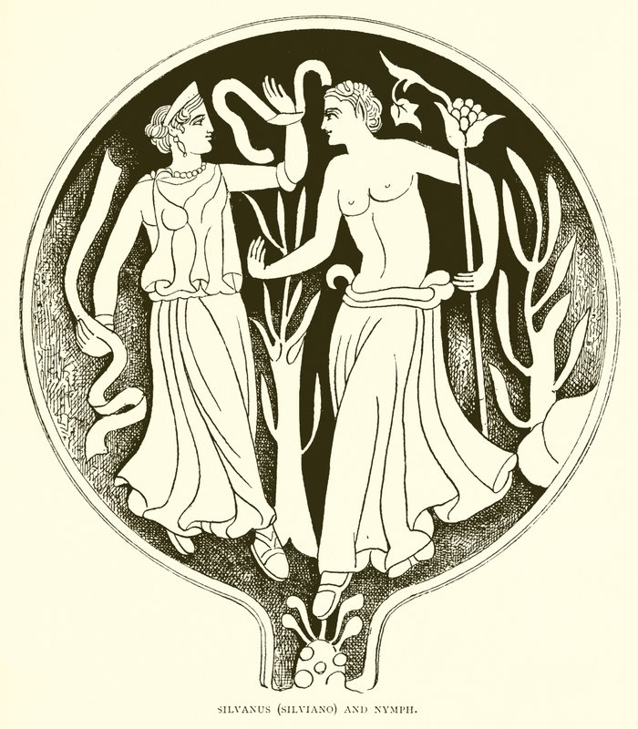Silvano (Silviano) e Ninfa de English School
