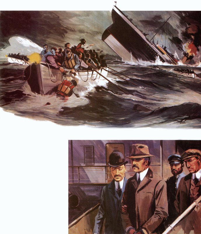 Naufrágio do Titanic e detenção do Dr. Crippen de English School