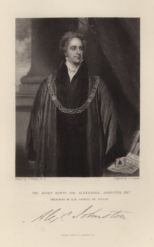 Sir Alexander Johnston de English School