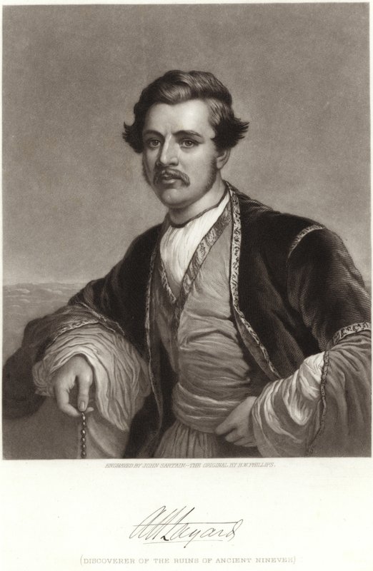 Sir Austen Henry Layard de English School