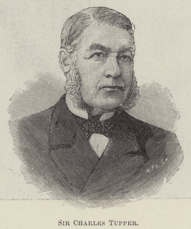 Sir Charles Tupper (gravura) de English School