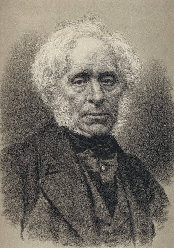 Sir David Brewster, Retrato (gravura) de English School