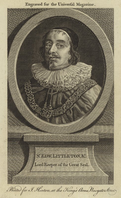 Senhor Edward Littleton, Senhor Guardião do Grande Selo de English School