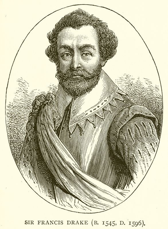 Sir Francis Drake (B. 1545, D. 1596) de English School