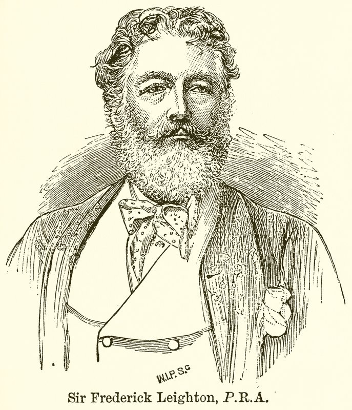 Sir Frederick Leighton, PR A de English School