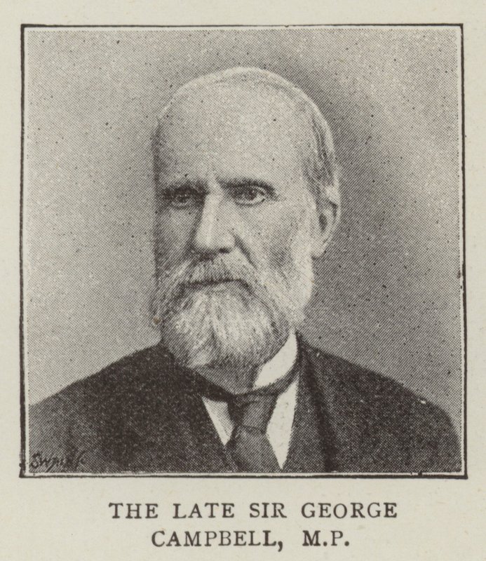 Sir George Campbell (gravura) de English School