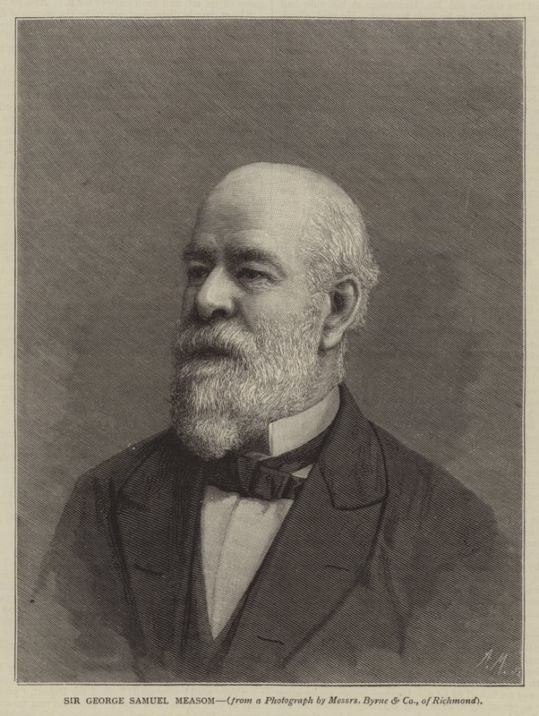 Sir George Samuel Measom (gravura) de English School