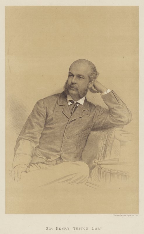 Sir Henry Tufton, Baronete (litho) de English School