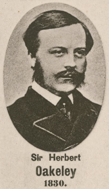 Sir Herbert Oakeley (gravura) de English School