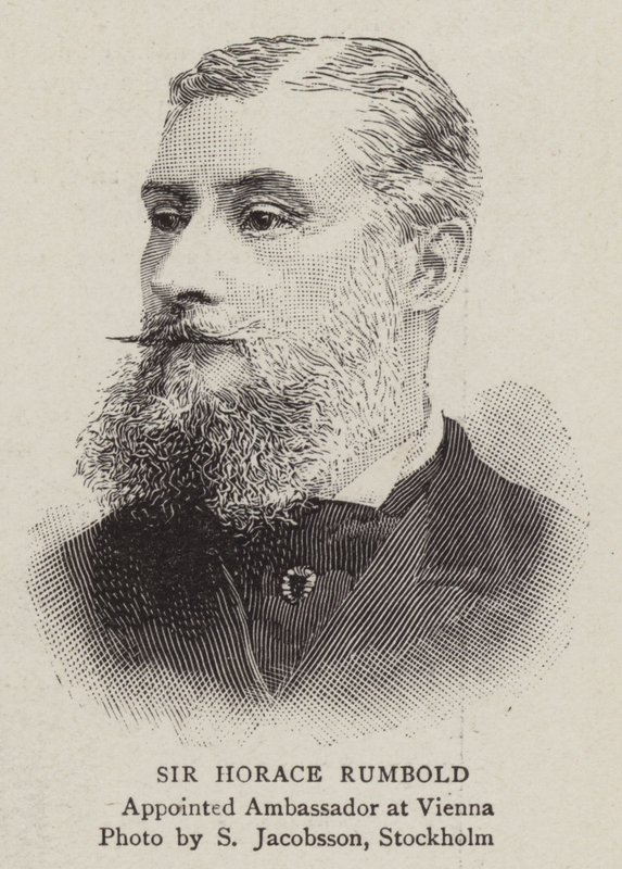 Sir Horace Rumbold (gravura) de English School