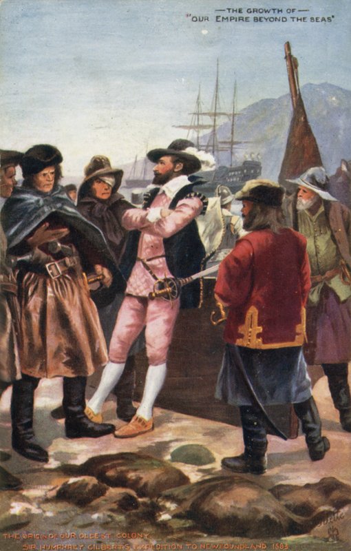 Expedição de Sir Humphrey Gilberts à Terra Nova, 1583 de English School