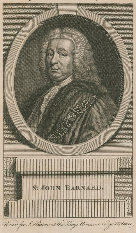 Sir John Barnard, prefeito de Londres de English School