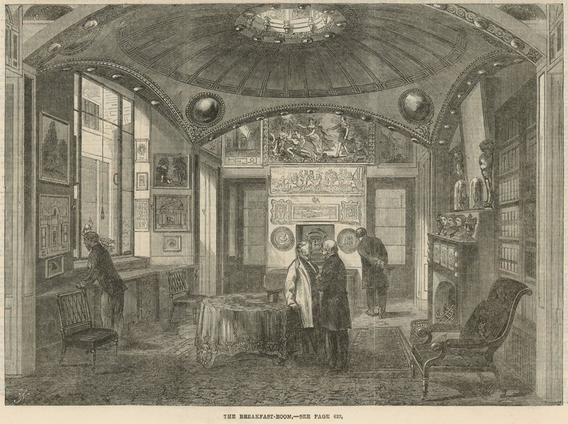 Museu Sir John Soanes em Lincolns Inn Fields: The Breakfast Room de English School