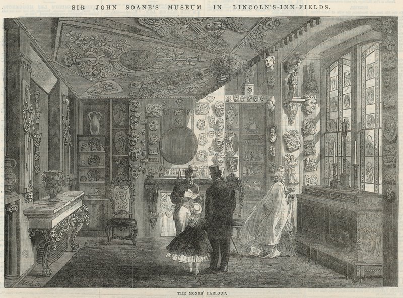 Museu Sir John Soanes em Lincolns Inn Fields: The Monks Parlour de English School