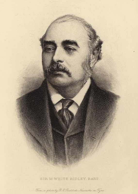 Sir M. White Ridley, Bart de English School