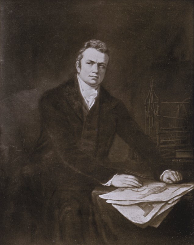 Sir Marc Isambard Brunel (litho) de English School