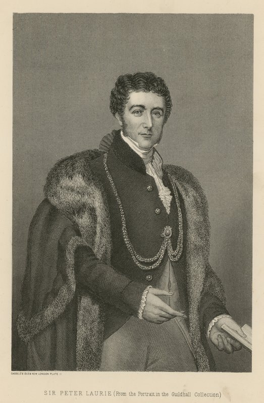 Sir Peter Laurie, prefeito de Londres de English School