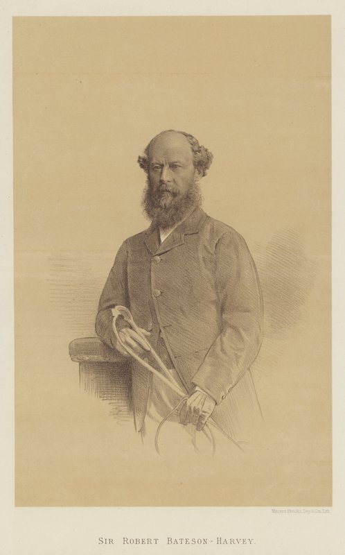 Sir Robert Bateson-Harvey (litho) de English School