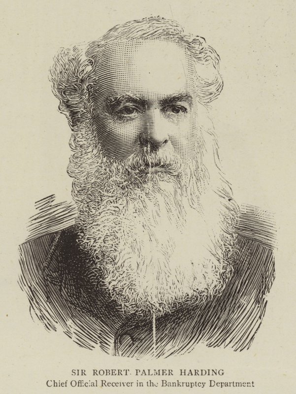 Sir Robert Palmer Harding (gravura) de English School
