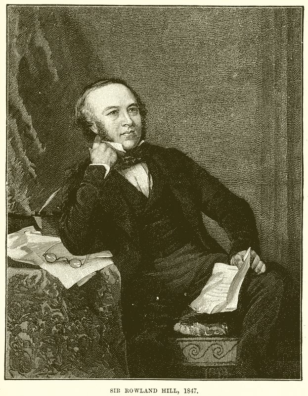 Sir Rowland Hill, 1847 de English School