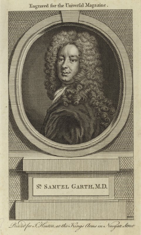 Sir Samuel Garth, MD de English School