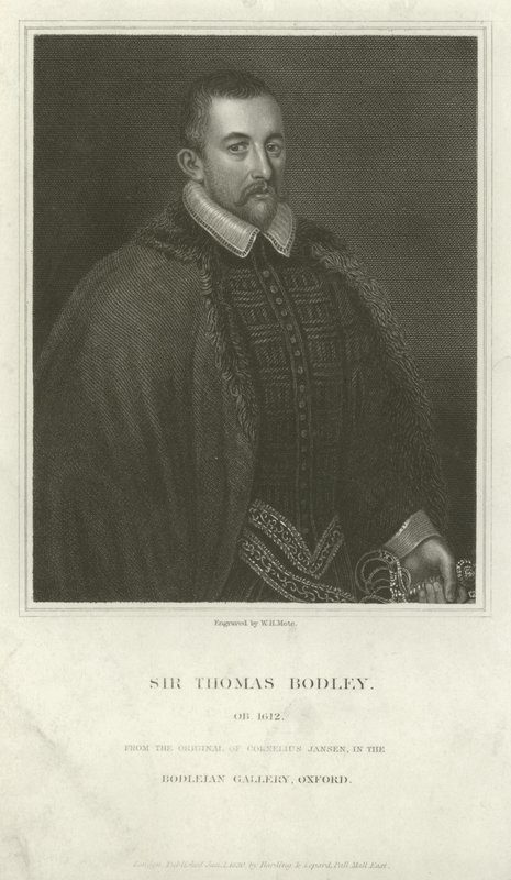 Sir Thomas Bodley, diplomata inglês e estudioso de English School