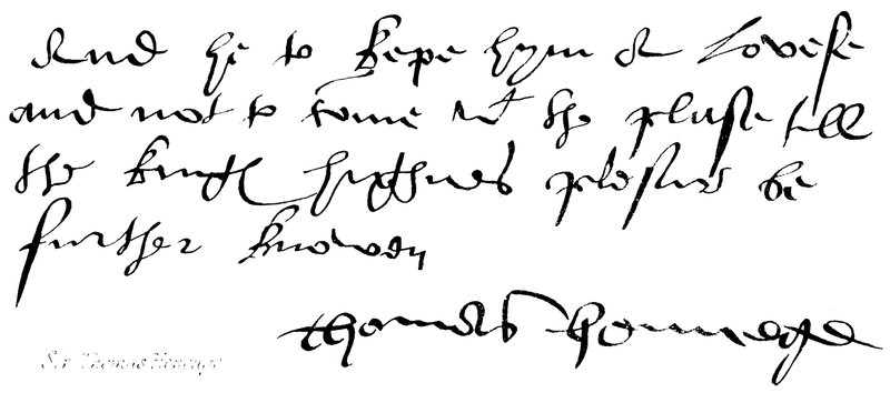 Sir Thomas Heneage de English School