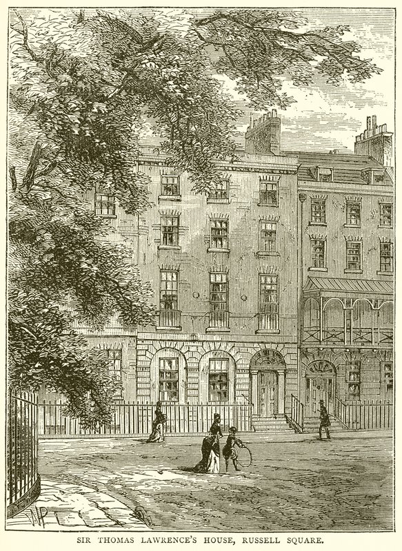 Casa de Sir Thomas Lawrences, Russell Square de English School