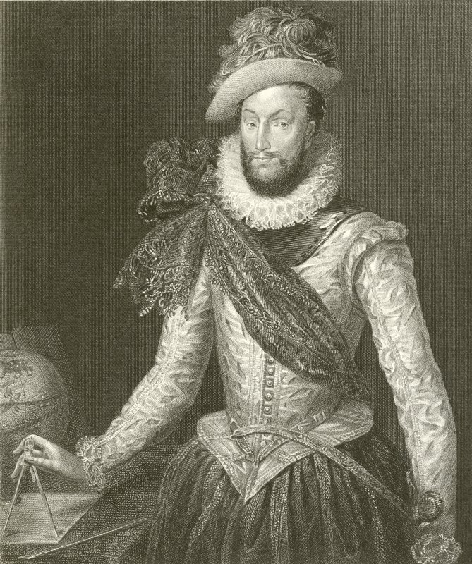 Sir Walter Raleigh de English School