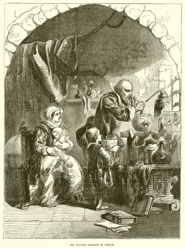 Sir Walter Raleigh na prisão de English School