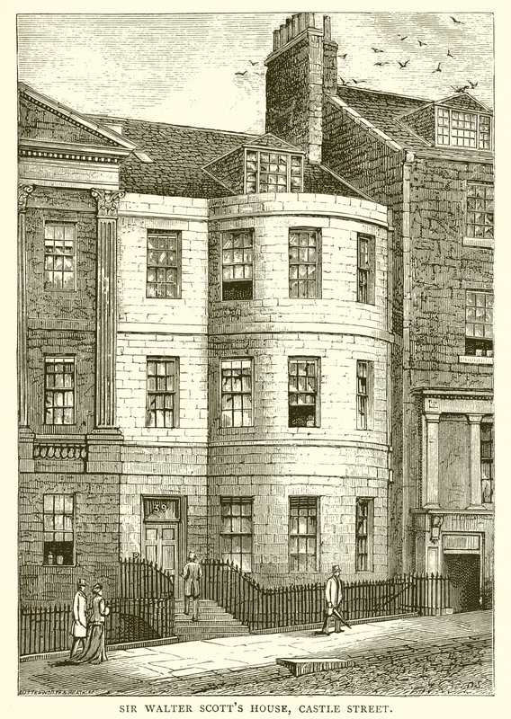 Casa de Sir Walter Scotts, Castle Street de English School