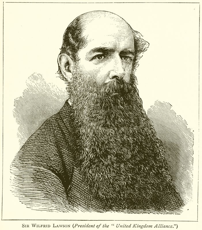 Sir Wilfrid Lawson (Presidente da Aliança do Reino Unido) de English School