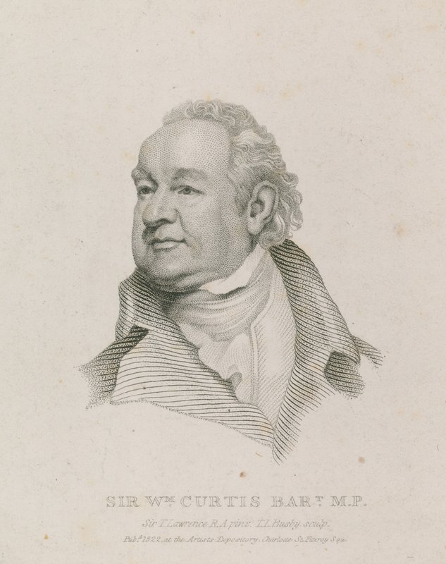 Sir William Curtis, prefeito de Londres de English School