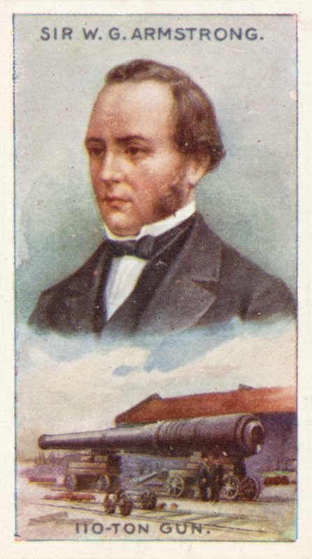 Sir William George Armstrong, arma de 110 toneladas de English School