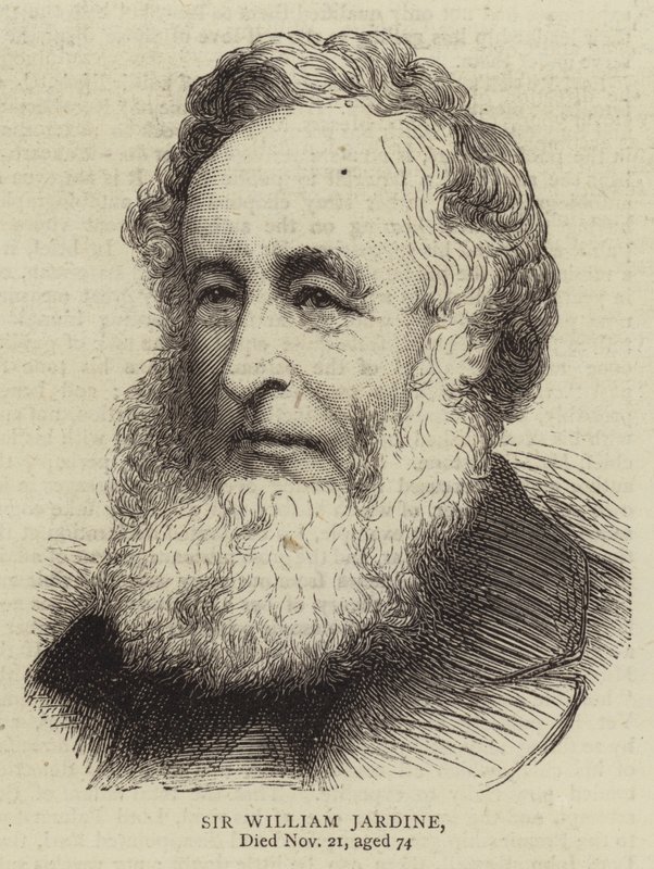 Sir William Jardine (gravura) de English School