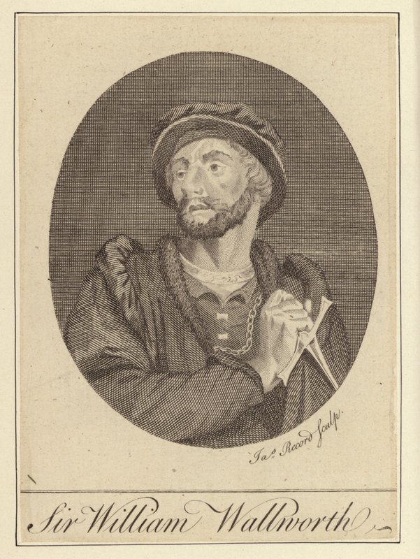 Sir William Wallworth (gravura) de English School