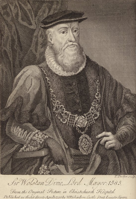 Sir Wolstan Dixie, Lord Mayor de English School