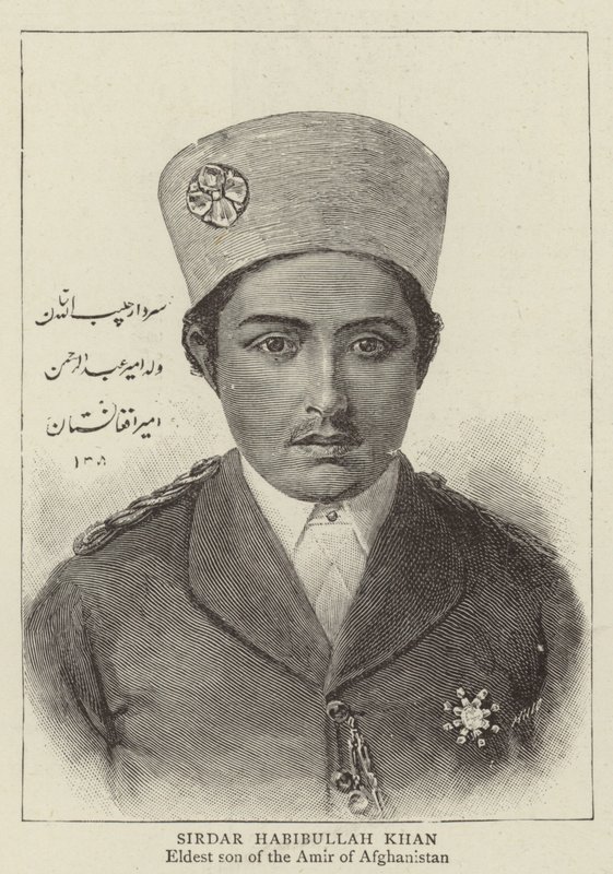 Sirdar Habibullah Khan (gravura) de English School