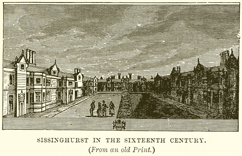 Sissinghurst no século XVI de English School