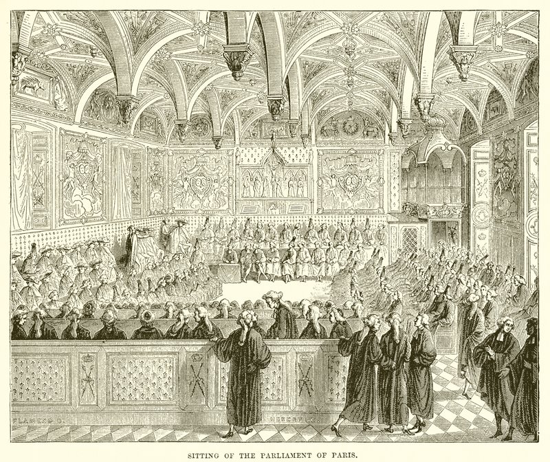 Sessão do parlamento de Paris de English School