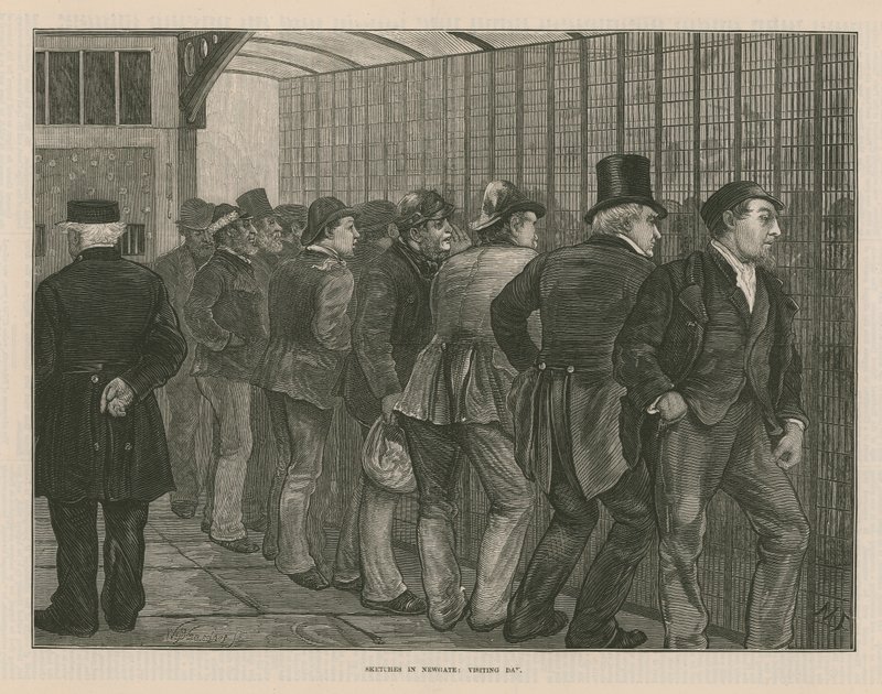 Esboços em Newgate de English School