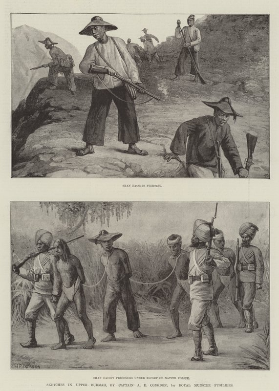 Esboços em Upper Burmah (gravação) de English School