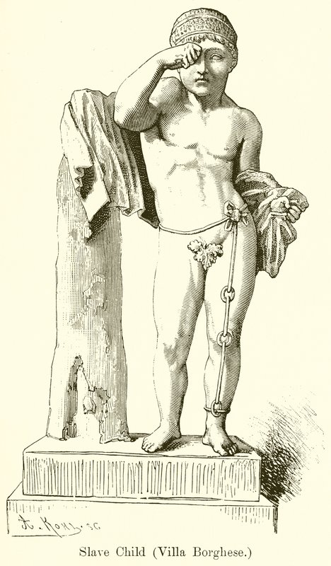 Criança escrava (Villa Borghese) (gravura) de English School