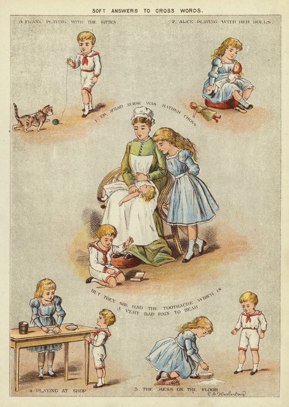 Respostas suaves a palavras cruzadas (chromolitho) de English School