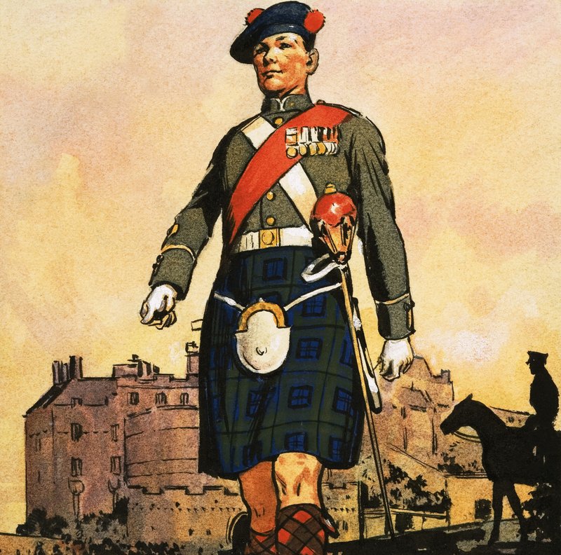 Soldado do Relógio Negro de English School