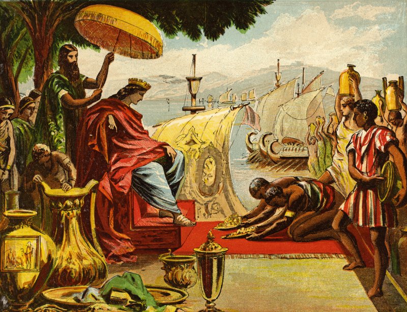 Salomão em sua glória de English School