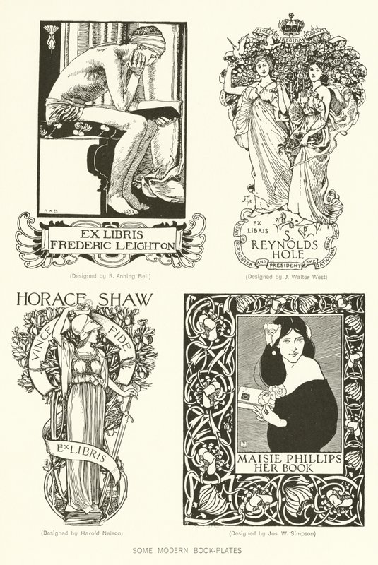 Algumas Modern Book-Plates de English School