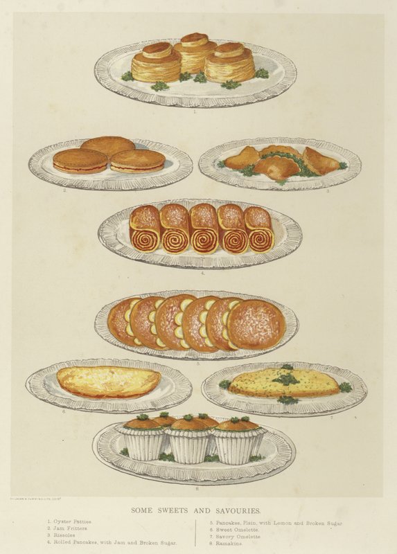 Alguns doces e salgados de English School
